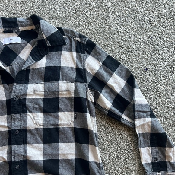 TNA plaid button down shirt - Picture 4 of 5